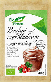 Budino al cioccolato con mirtilli rossi BIO 40 g - BIO PLANET